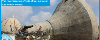 The reverberating effects of war on water and health in Gaza