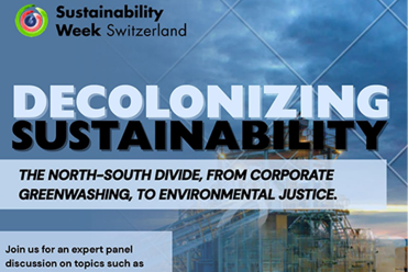 Decolonizing Sustainability vignette event