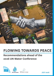 Geneva Water Hub Flowing Towards Peace PB cover