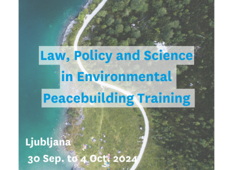 Peacebuilding Training , Ljubljana, 2024